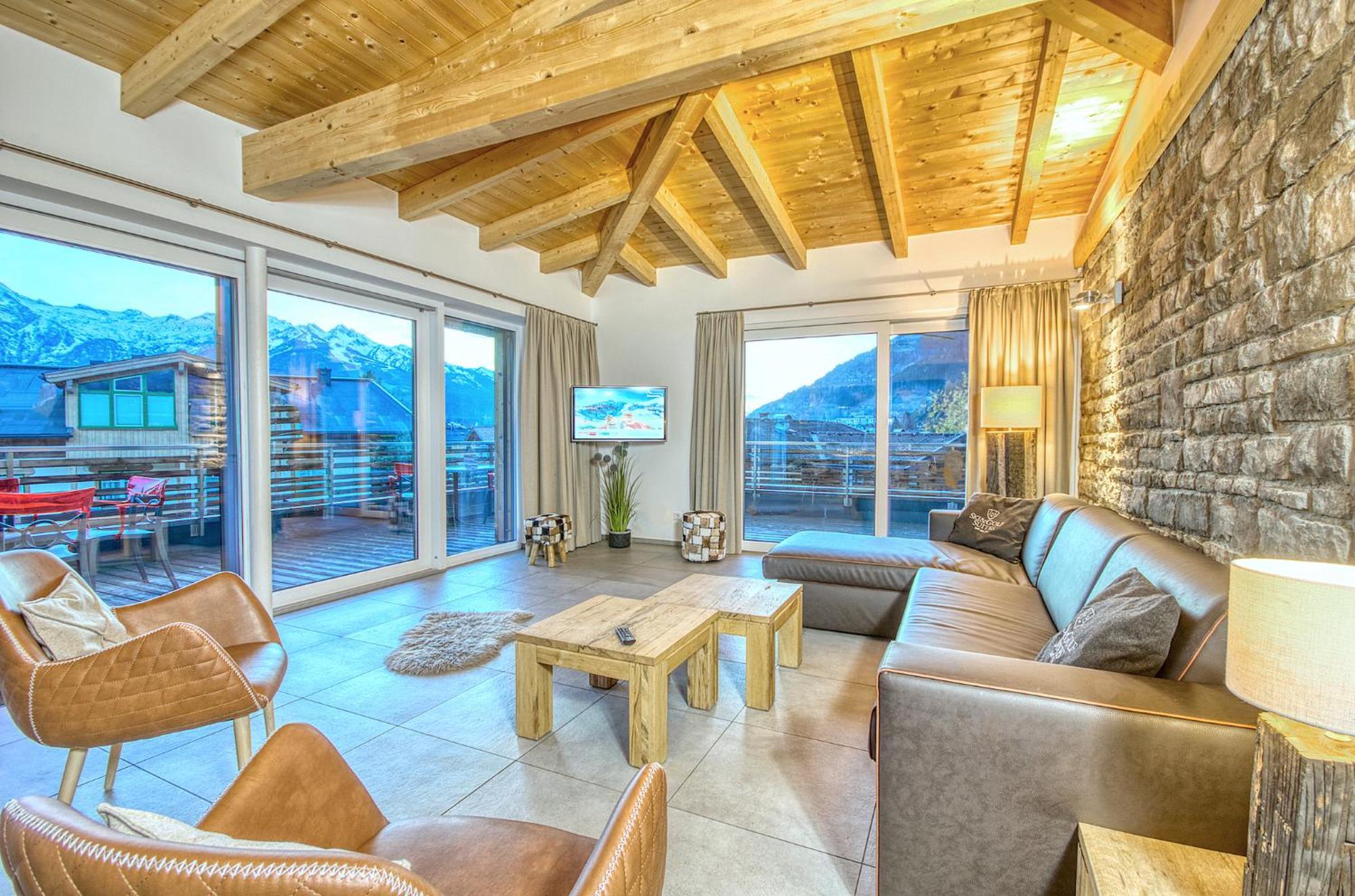 Penthouse Ski & Golf - By Alpen Apartments Zell am See Luaran gambar